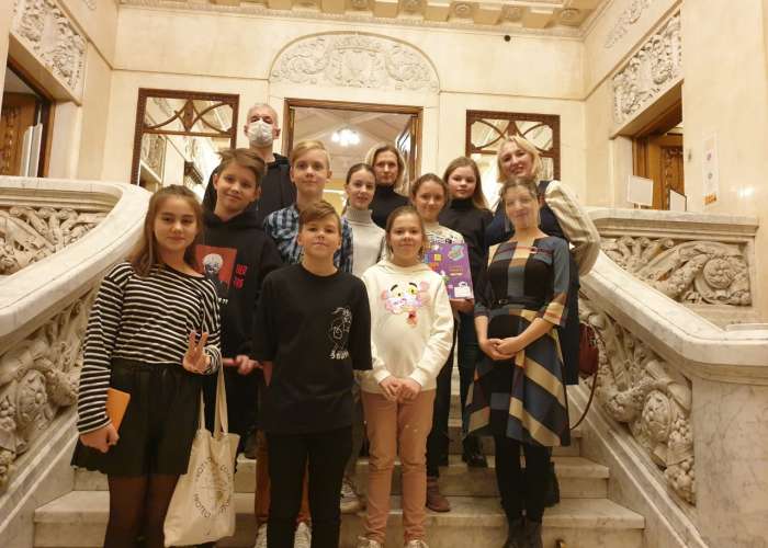 Команды из 5.3 класса продолжили своё путешествие по музеям Санкт-Петербурга